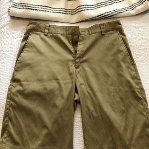Nike Men's Tan Golf Shorts - Dri Fit Sz 32